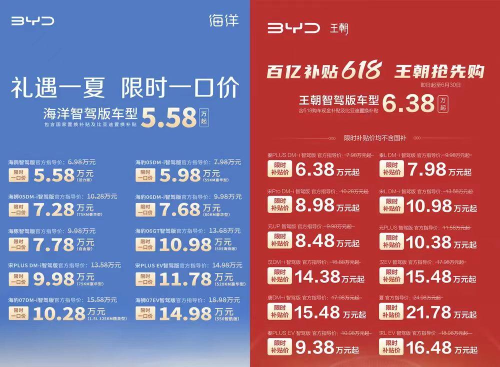 价格战再度开启车企618比电商平台还激进- 河南一百度